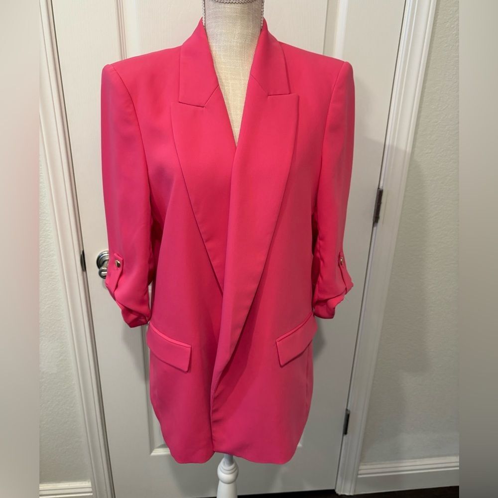 Zara Vibrant Pink blazer
